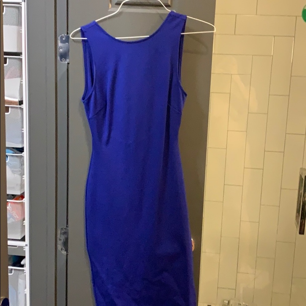 Cobalt blue bodycon